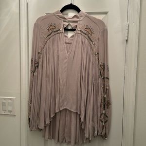Free People Blouse V Neck